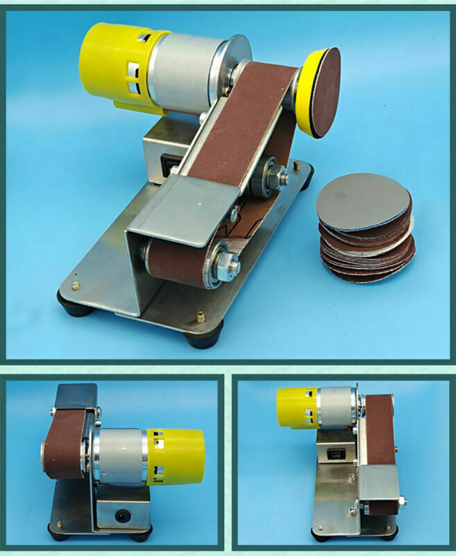 Electric Belt Sander Polishing Sharpening Machine Fixed Angle Knife