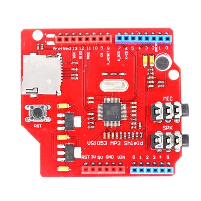 Decode Development Board Stereo Audio Player Shield Record Module Vs1053 Vs1053b