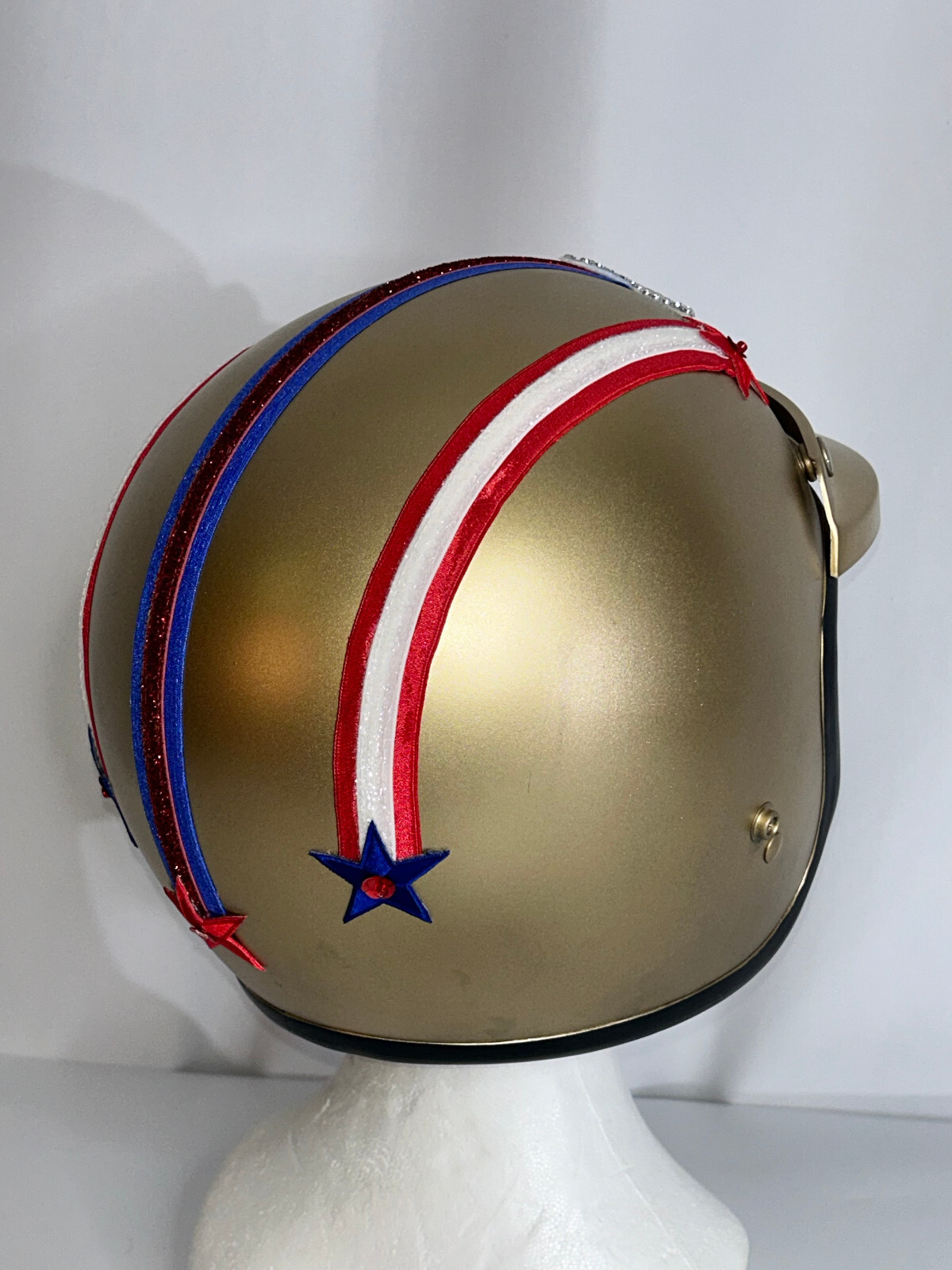 1970's Lynda Carter Wonder Woman Costume Motorcycle Helmet And Goggles