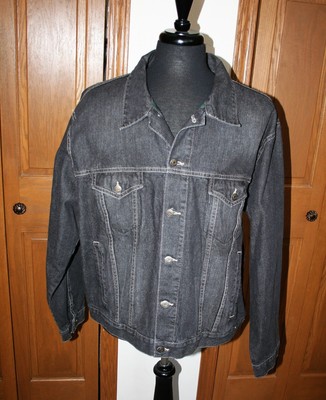 black denim jacket ebay