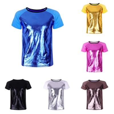 Dashing lässige glänzende Herren-T-Shirts mit bequemer Passform und stilvollem Look