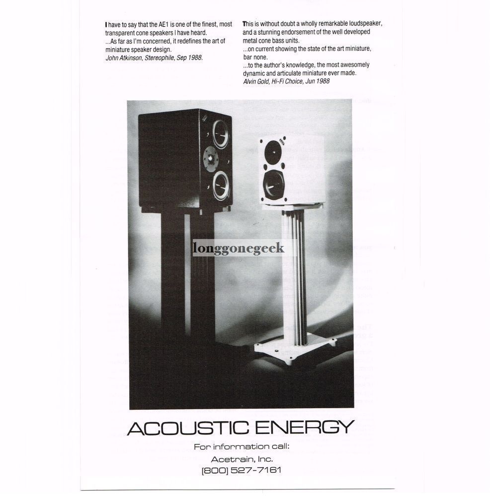 acoustic energy ae301