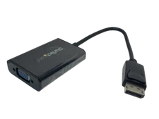 StarTech DP2VGAA DisplayPort to VGA Adapter with Audio DP Converter