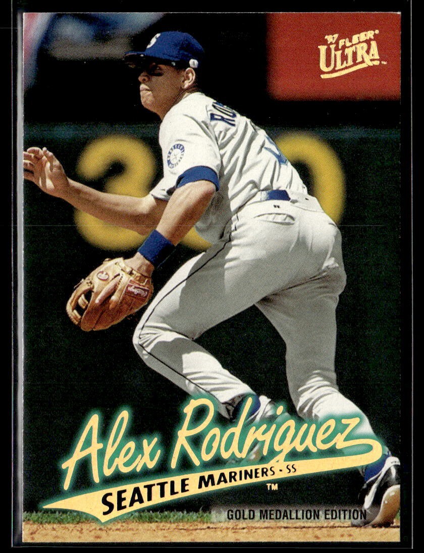 ALEX RODRIGUEZ 1997 ULTRA GOLD MEDALLION PARALLEL #G126 (ID 1198)