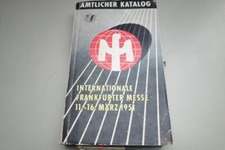 Amtlicher Katalog 1951 Internationale Frankfurter Messe Werbung Frankfurt
