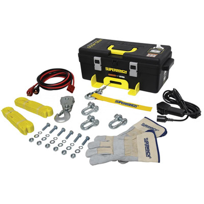 Superwinch 1140222 Winch2Go Portable With Tool Box Enclosure 12V 4000 lbs