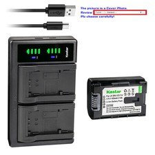 Kastar Battery LTD2 Charger for JVC BN-VG114  JVC Everio GZ-HM30 Everio GZ-HM33