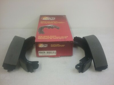 FB636 Parts Master Premium Non-Asbestos Brake Shoes