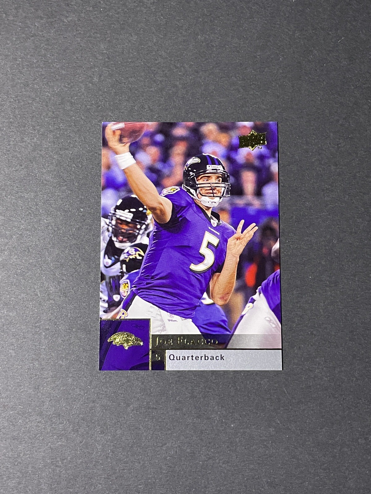 2009 Upper Deck Joe Flacco Card #19 - Baltimore Ravens