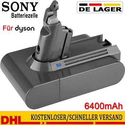 6400mAh für Dyson  Ersatzakku V6 DC58 Fluffy Animal Sony SV03 SV05 DC59