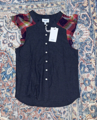 Koch Augustus Top in Planet Blue SZ S NWT