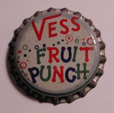 Vintage Vess "Fruit Punch"..cork..unused..Soda Bottle Cap