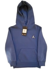 Boys Jordan Jumpman Logo Hoodie w/Front Pockets Size S-4/5 and M-5/6 -Authentic