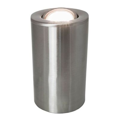Satin Chrom GU10 Steh- oder Tischlampe Deckenfluter mit Kippfähigkeit von Happy...