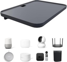 sciuU Uniwersalny uchwyt ścienny ABS Uchwyt półki ściennej do routerów Kamera bezpieczeństwa