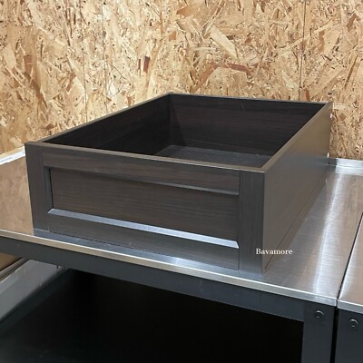 IKEA KOMPLEMENT Drawer  with framed front black-brown, 19 ×22 '' NEW 804.471.34