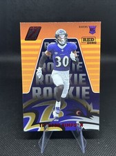 2023 Panini Zenith Red Zone Trenton Simpson #187 Baltimore Ravens