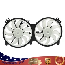 For 2007-2018 Nissan Altima 2.5L 3.5L Maxima Radiator AC Condenser Cooling Fan