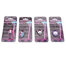 Monster High Skull Gummi Schlüsselanhänger Keychains - 4 Motive - NEU