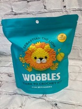 The Woobles--Sebastian The Lion  Learn To Crochet Kit For Beginners