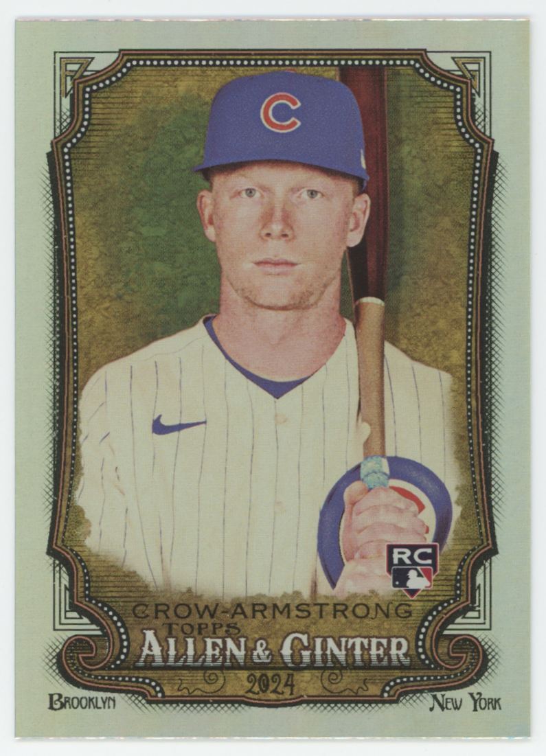 2024 Allen & Ginter Hot Box Foil Pete Crow-Armstrong RC Chicago Cubs #46