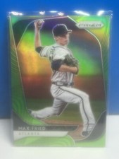 2020 Panini Prizm - Tier II Lime Green Prizm #119 Max Fried /125