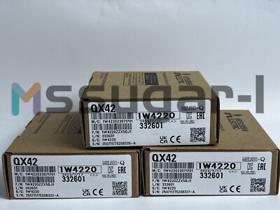 New In Box Mitsubishi MELSEC-Q QX42 Compact PLC Input Module 64 Points 24VDC