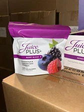 3 bags of Juice Plus+ BERRY BLEND + - Blended Fruit & Veg Juice Chewables (120) 