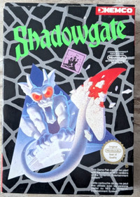 NES  Shadowgate Spiel OVP  Mit Anleitung