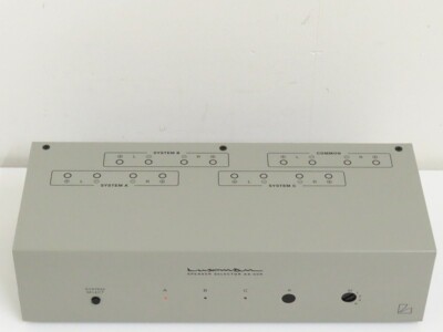 LUXMAN AS-50R Speaker Terminal Type Audio 3 channel Selector 100 