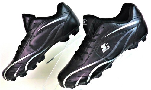 Men's Starter Athletic Sports Cleats size 13 Black - EUC - Picture 2 of 9