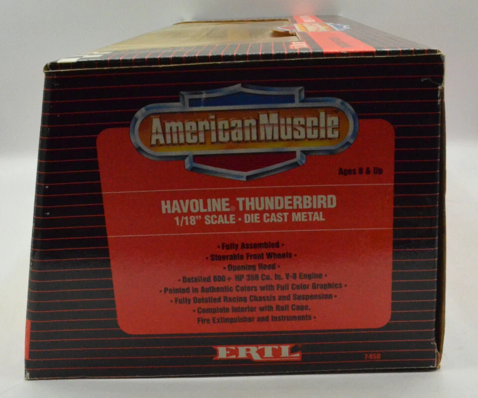 Ertl American Muscle Davey Allison #28 Havoline 1993 1/18 Nascar diecast Foto 4 de 4