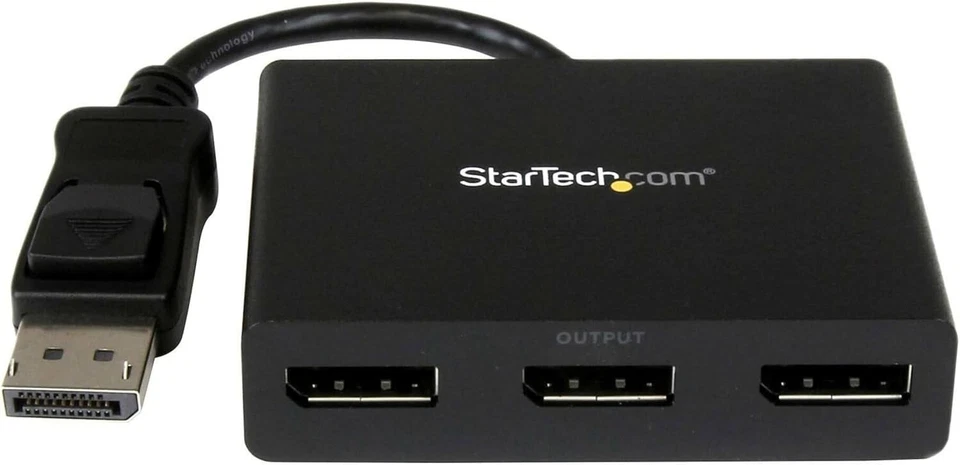 3-Port DisplayPort 1.2 Splitter, DisplayPort to 3x DP Multi-Monitor Adapter, ... - Image 2 of 4