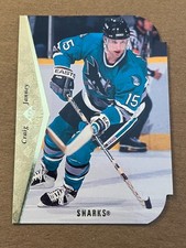 1994-95  UPPER DECK SP - DIE CUT PARALLEL - CRAIG JANNY SHARKS #109