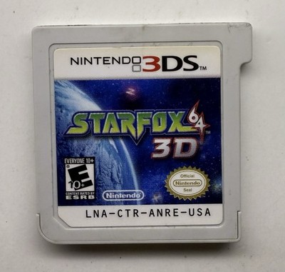 Star Fox 64 3D (Nintendo 3DS, 2011) - Authentic - Tested - Cartridge Only