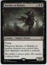 MP-01 Played Butcher of Malakir 47 Duel Decks: Zendikar vs. Eldrazi R