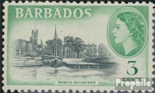 Timbres barbade 1953 Mi 205 neuf avec gomme originale 1953 Landesmotive