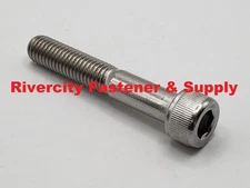 (1) M10-1.5x60 Socket / Allen Head Cap Screws 316 Stainless M10x1.5x60 Bolts