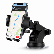 Universal Car Phone Holder Dashboard Windshield Mount 360  Strong Suction