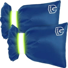 Outdoor Faucet Cover for Winter Freeze Protection,7.8" H x 6." W,Spigot 2 Blue