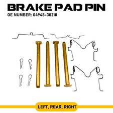 For Lexus Is250 Is220D 2005-2013 Brake Pad Hardware Fitting Kit Rear 04948-30210