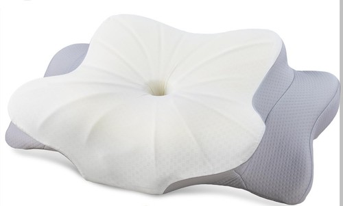 DONAMA Cervical Pillow for Neck and Shoulder,Contour Memory Foam Pillow - Blue - Picture 2 of 7