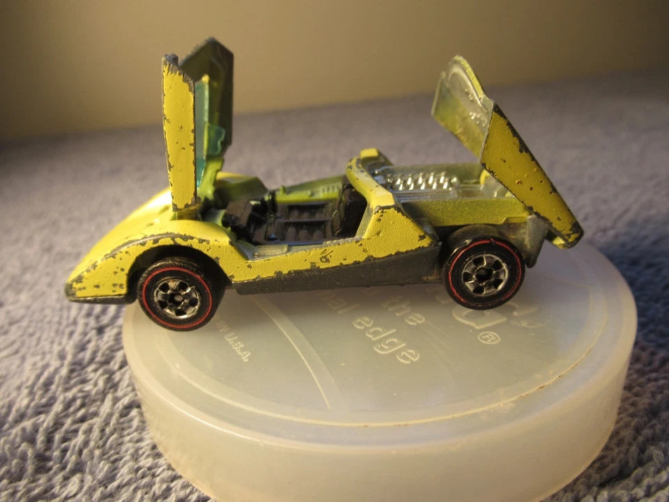 Hot Wheels Vintage Redline 1970 Ferrari 512 S Original Free USA Shipping - Image 4 of 4