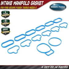 Engine Intake Manifold Gasket Set for Ford Escape Fusion Taurus Mazda 6 Tribute