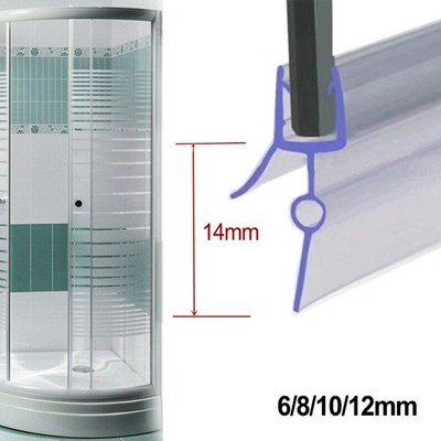 Wasserrückhaltedichtung Glastür robust und flexibel für Dusche