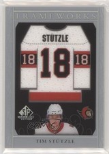 2020-21 Upper Deck SP Game Used Frameworks Tim Stutzle #F-ST 0bl6