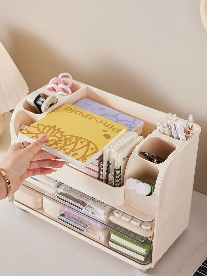 Makeup Organizer Countertop with Large Drawers, Vanity Organizer  - Image 4 of 4