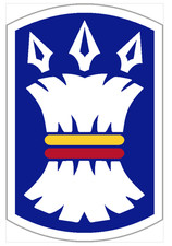 4" army 157th infantry brigade ssi bumper sticker decal usa made