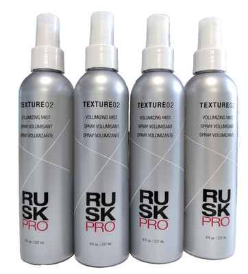 Rusk Pro Texture02 Volumizing mist 8 oz - Set of 4