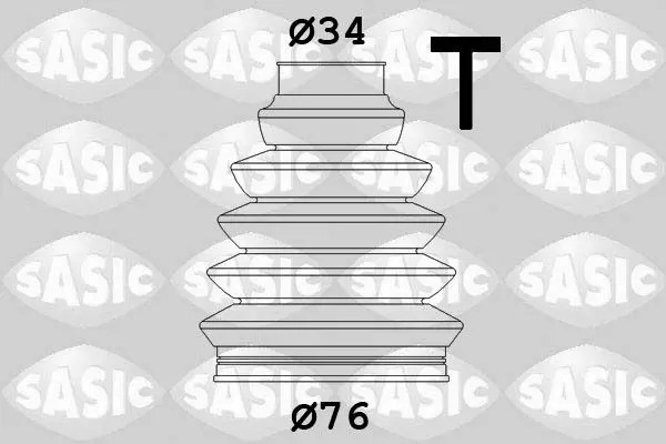 Sasic Kit Soffietti, Albero Motore 2933203 - Immagine 3